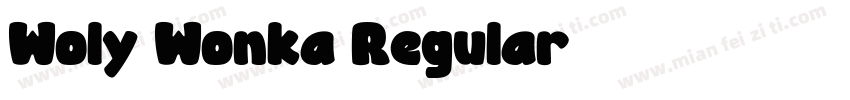 Woly Wonka Regular字体转换